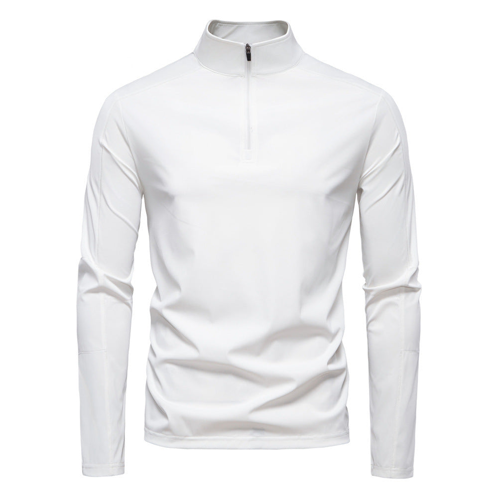 Xavier | Chic Long Sleeve Half Zip Fishing Shirt
