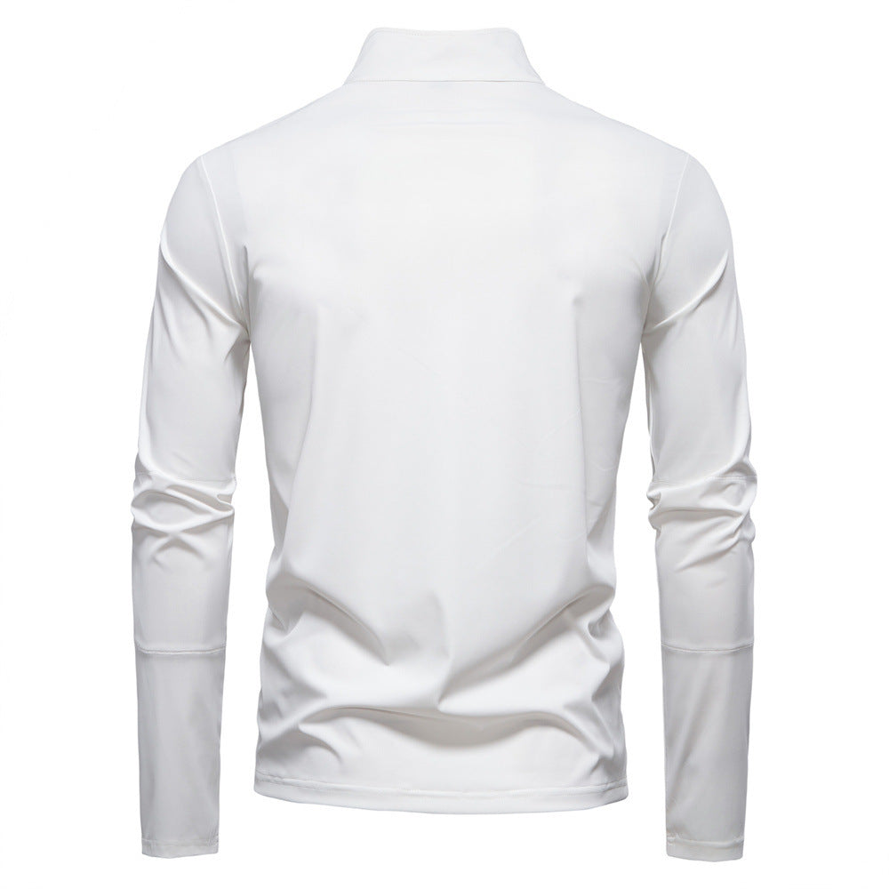Xavier | Chic Long Sleeve Half Zip Fishing Shirt