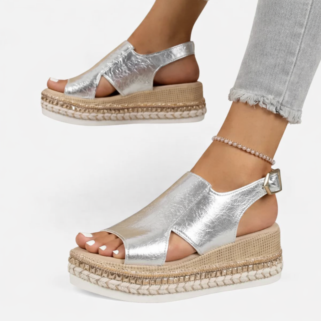 Zoe | Timeless Espadrille Slingback Wedge Sandals