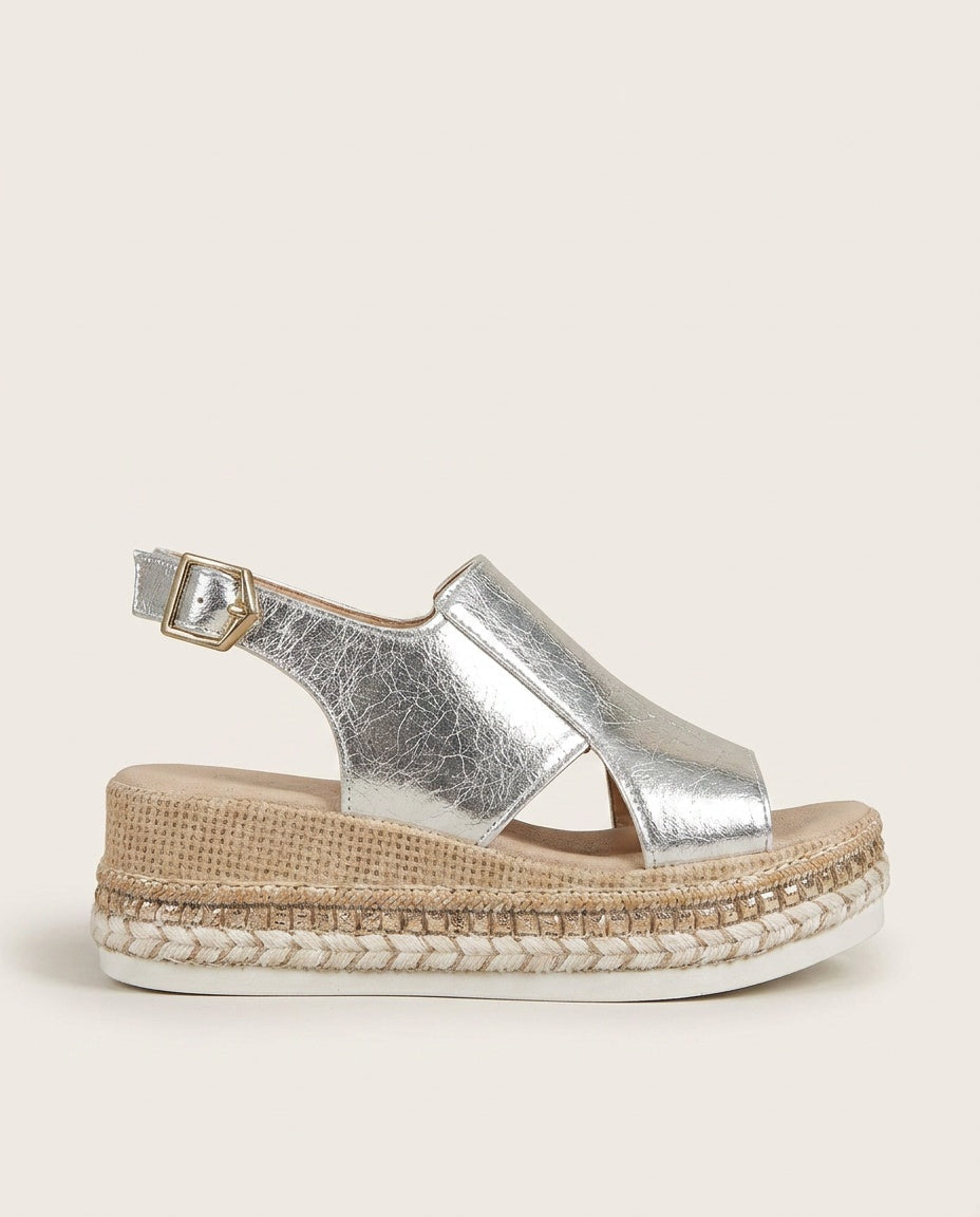 Zoe | Timeless Espadrille Slingback Wedge Sandals