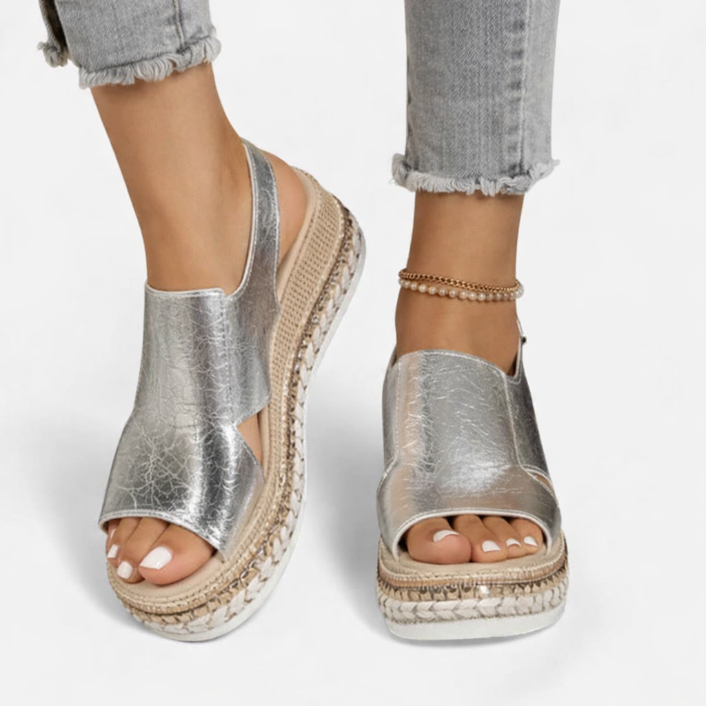 Zoe | Timeless Espadrille Slingback Wedge Sandals